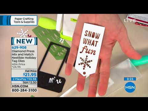 HSN | Paper Crafting Tools & Supplies 09.11.2018 - 02 PM