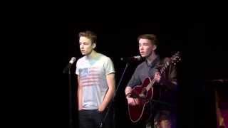 LZHS Sing Off 2014 - Zack &amp; Kevin
