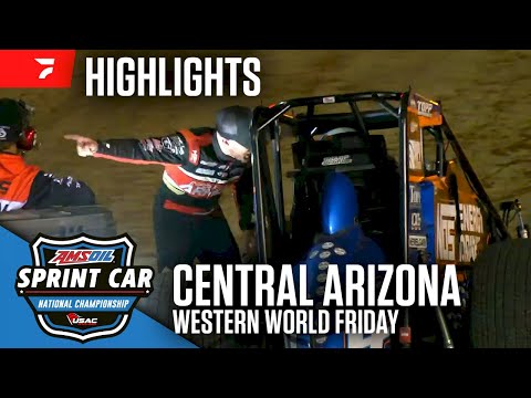 𝑯𝑰𝑮𝑯𝑳𝑰𝑮𝑯𝑻𝑺: USAC AMSOIL National Sprint Cars | Central Arizona Raceway | October 24, 2025
