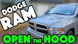 Open the Hood: Dodge Ram 1500 Pickup Truck
