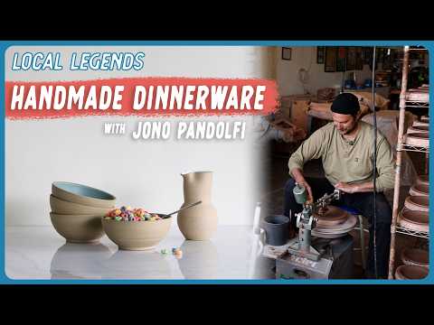 Dinnerware Designed For Chefs | Local Legends x Jono Pandolfi | Brad Leone