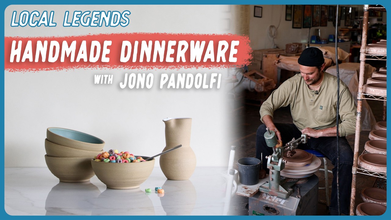 Dinnerware Designed For Chefs | Local Legends x Jono Pandolfi | Brad Leone