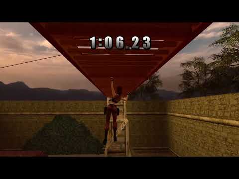 Tomb Raider 3 Remastered Lara’s Home Training Level Full Gameplay