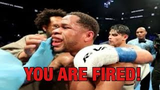 DEVIN HANEY SHOULD KEEP BILL HANEY AS A FATHER BUT FIRE HIM AS HIS TRAINER AFTER RYAN GACIA BEATING!