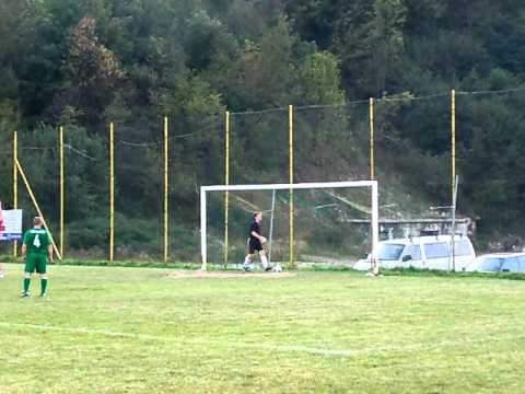 Jarmuta vs Wierchy gol w 90 minucie - G. Borucki