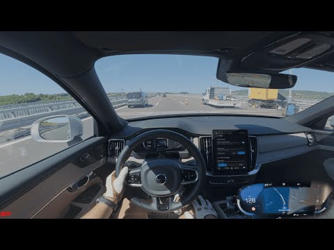 VOLVO XC 90 B5 MILD HYBRID AWD 250 HP - POV Test Drive I 4K