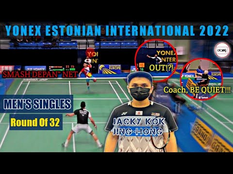 Jacky Kok Jing Hong Def Bernardo Atilano(4) - Estonian International 2022