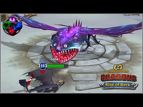 Toothless vs. Boss Thunderdrum | Dragons: Rise of Berk (Gauntlet event)