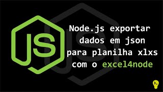 Node.js exportar dados para planilha