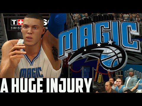 NBA 2K17 Magic MyGM Y3 | An Injury, A Lineup Change, & Aaron Gordon Playing Center