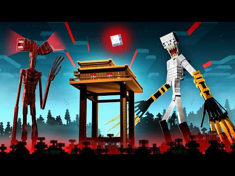 They Attacked My Watchtower... Minecraft Siren Head Forest
