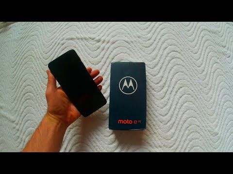 Motorola Moto E20 Unboxing And Application Speed Test