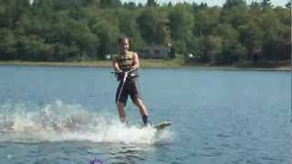 preview picture of video 'Wake boarding behind Seadoo'