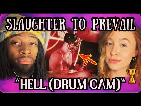 WE React to SLAUGHTER TO PREVAIL's INSANE Drummer Drum Cam for HELL!