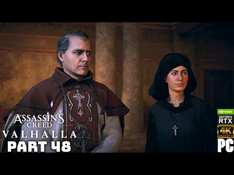 AC Valhalla Pt.48: Reporting on Vinland , A Noble Escort & Homecoming [ PC 4K NO COMMENTARY ]