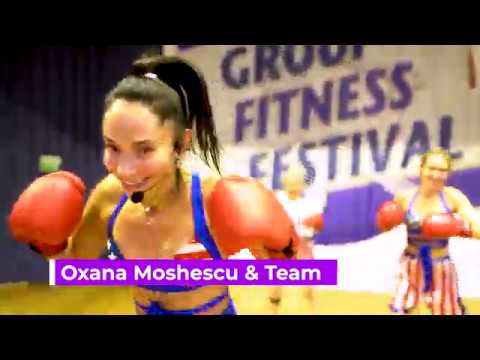 GROUP FITNESS FESTIVAL KANGOO JUMPS MASTERCLASS OXANA MOSHESCU (UKRAINE)