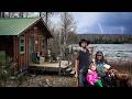 Springtime WIND STORMS Hit Our Cabin In The Northwoods