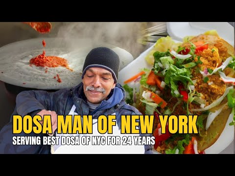 Meet The Dosa Man of NYC | Best Street Food in New York | Howdy America