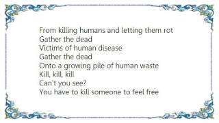 Blood Red Throne - Gather the Dead Lyrics