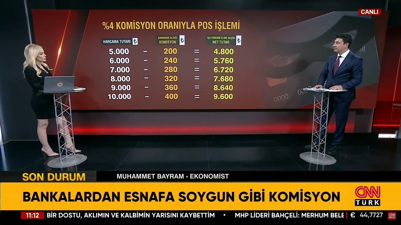 Bankalardan Esnafa Soygun Gibi Komisyon