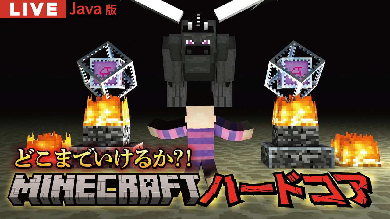 【マイクラ】素人がハードコアエンドラ討伐PC版
