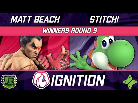 Ignition 261 WINNERS ROUND 3 - Matt Beach (Kazuya) vs Stitch! (Yoshi)
