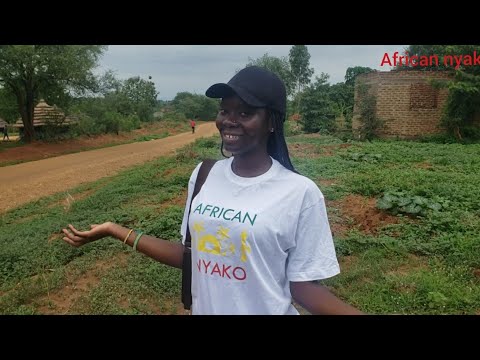 My subscriber did this / African Village girl's life