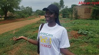 My subscriber did this / African Village girl's life