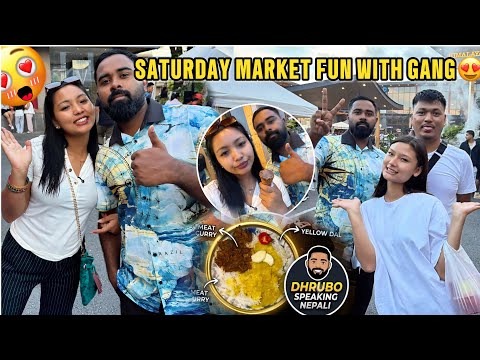 A FUN SATURDAY MARKET VLOG😍❤️|| Dhrub, Jwaisab & Rashu sanga Ramailo 😂!! 