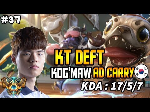 KT DEFT on Kog'maw - KR Challenger - Season 8