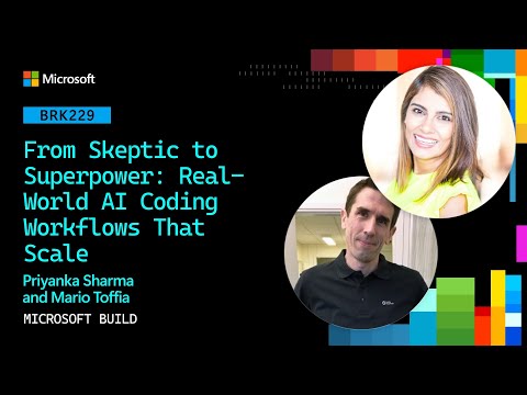 Video Thumbnail: From Skeptic to Superpower: Real‑World AI Coding Workflows That Scale | BRK229