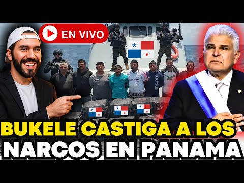 International Shame! Bukele Makes Panama Look Ridiculous and Teaches It How to Fight Drug Traffic...