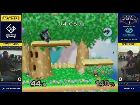 Timebones vs Swiftbass - The Big House 8 - Melee Pools