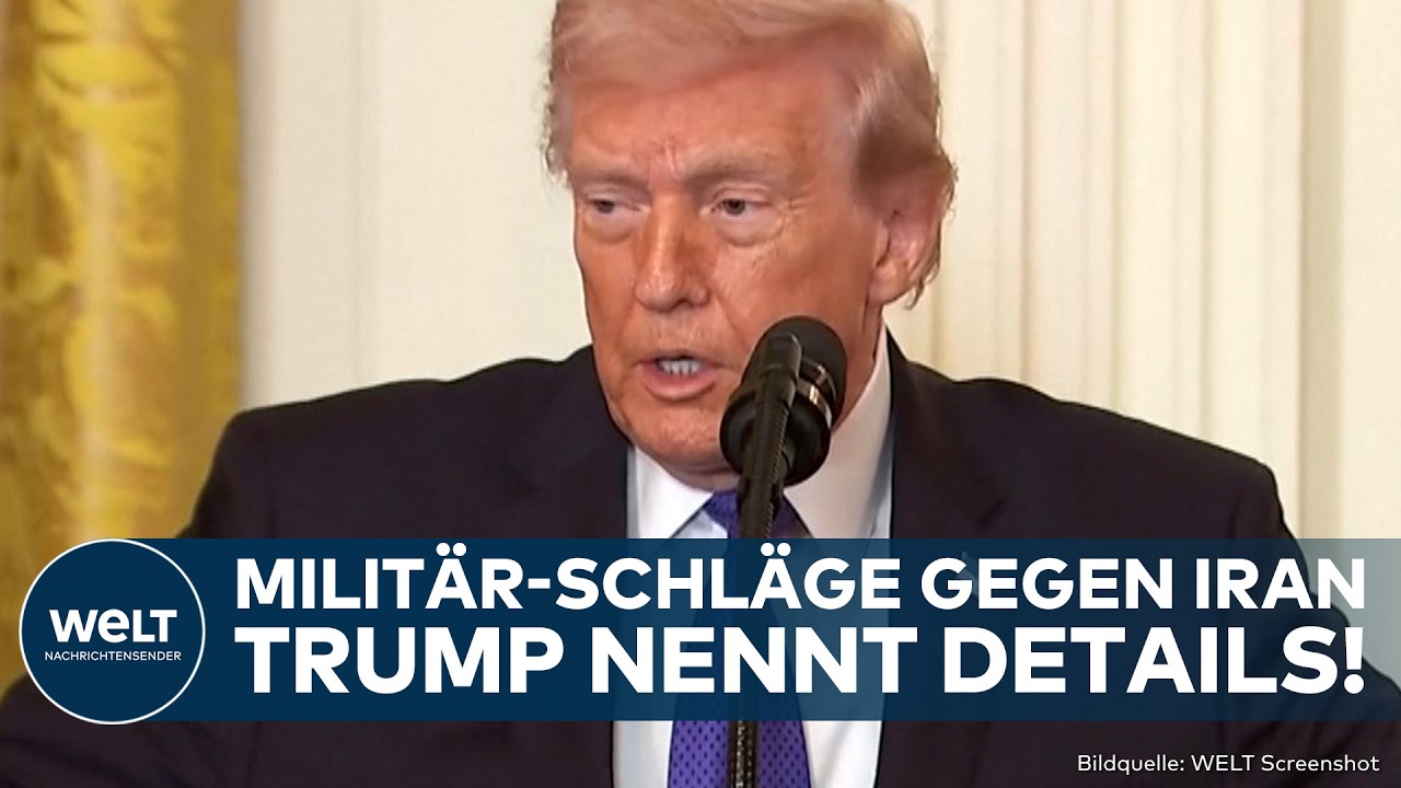 IRAN: Brisante Details! Donald Trump nennt Plan! USA äußern sich zum Krieg in Nahost