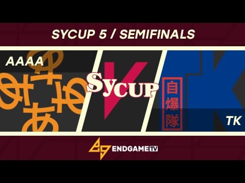 AAAA (ああああ) vs. TK (自爆隊) | SyCup 5 - Semifinals (Game 5)