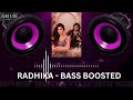 Radhika Song Bass Boosted Tillu Square Use Headphones