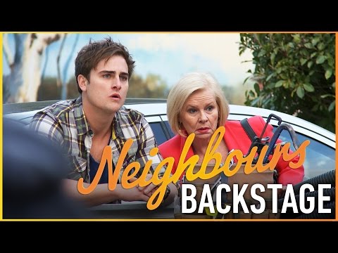 Neighbours Backstage - Colette Mann (Sheila Canning)