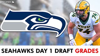 Seahawks Draft Grades: Seattle Seahawks Pick Grey Zabel At #18 Pick In Round 1 | 2025 NFL Draft