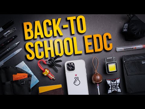 Back-To-School EDC 2022 (Everyday Carry) - What's In My Pockets Ep. 46