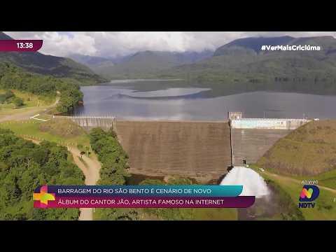 Barragem de Siderópolis vira cenário de álbum do cantor Jão