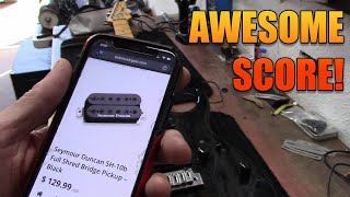 Ibanez RX Series - Harvesting the Seymour Duncan!