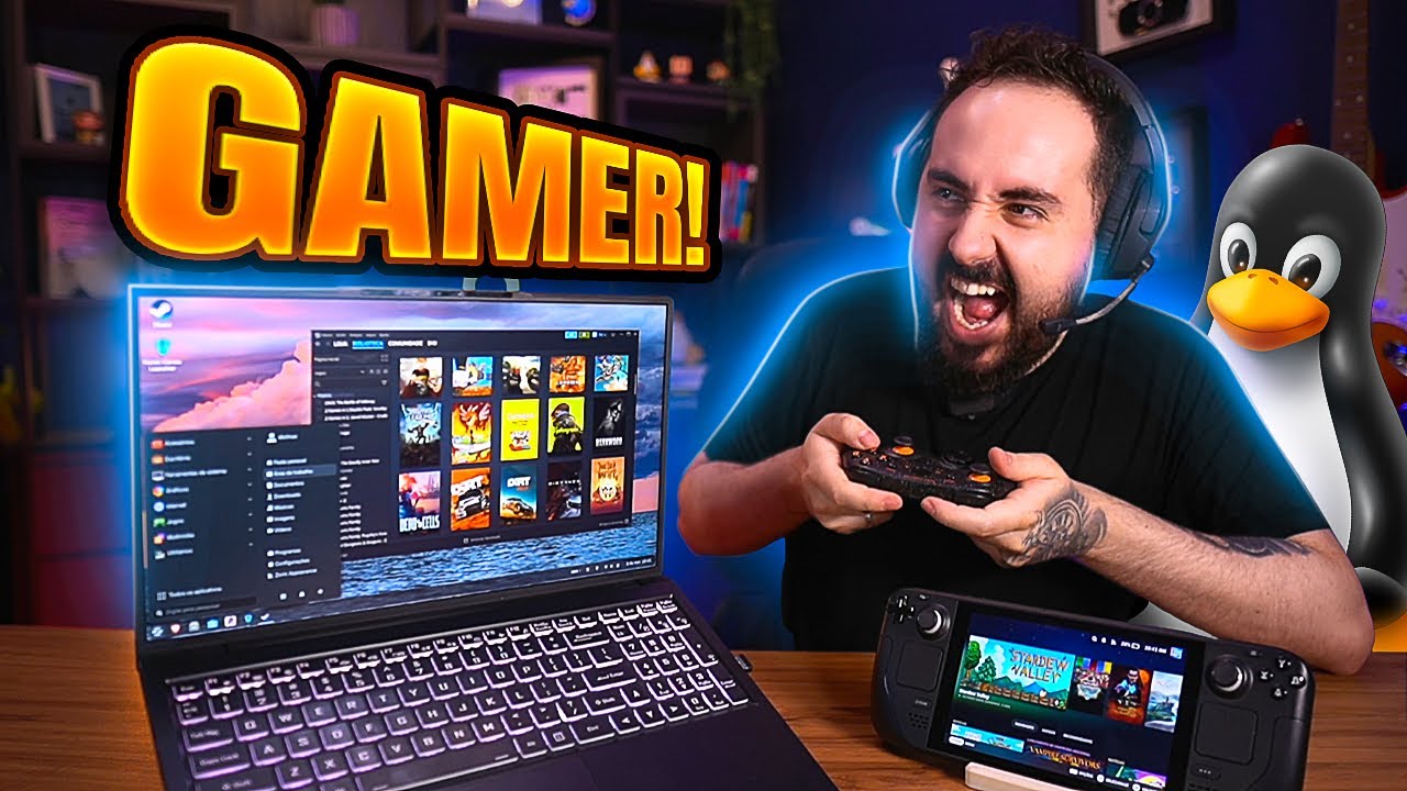 Jogar no Linux ficou tão fácil que nem parece Linux 😜