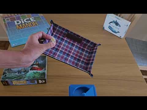 Dice distancing #80 how far do dice roll and do you need a dice tray? By AmassGames 