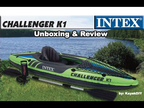Intex Challenger K1 Kayak:  Portable & Affordable!