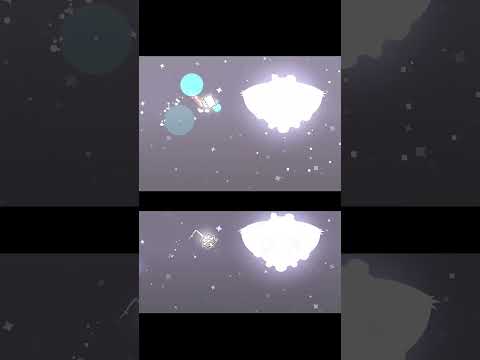 Comparing versions of the most beautiful level of Geometry Dash #shorts