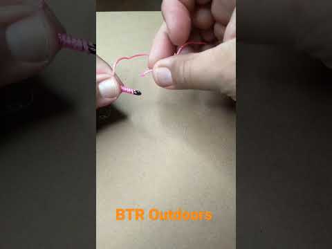 Easiest way to snell a hook