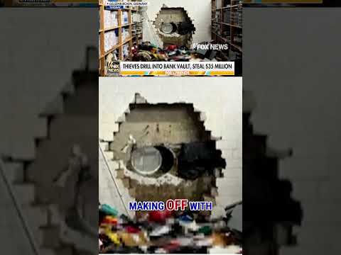 35 MILLION euros stolen in German bank heist #foxnews #news #us #fox