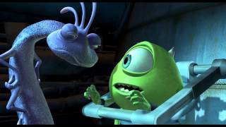 Monsters Inc. Randall uses the Scream extractor on Mike