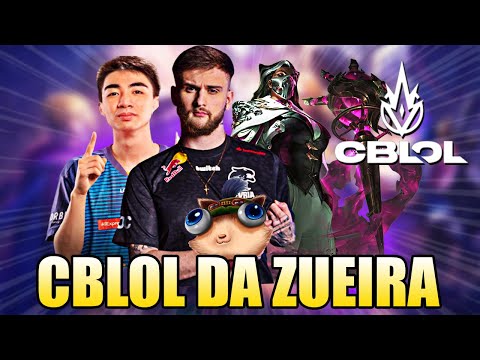 RENATA GLASC NO CBLOL E PENTAKILL DO NINJA - CBLOL DA ZUEIRA