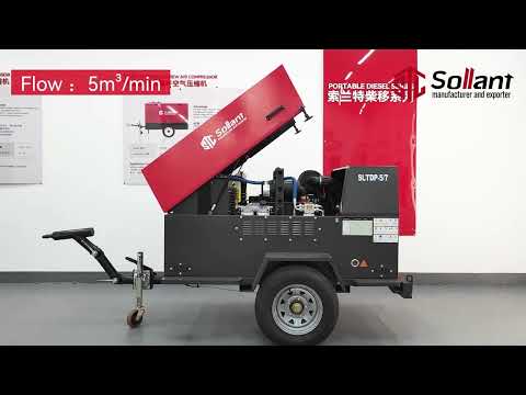 Portable Diesel Air Compressor's Role in Construction Evolution - Sollant